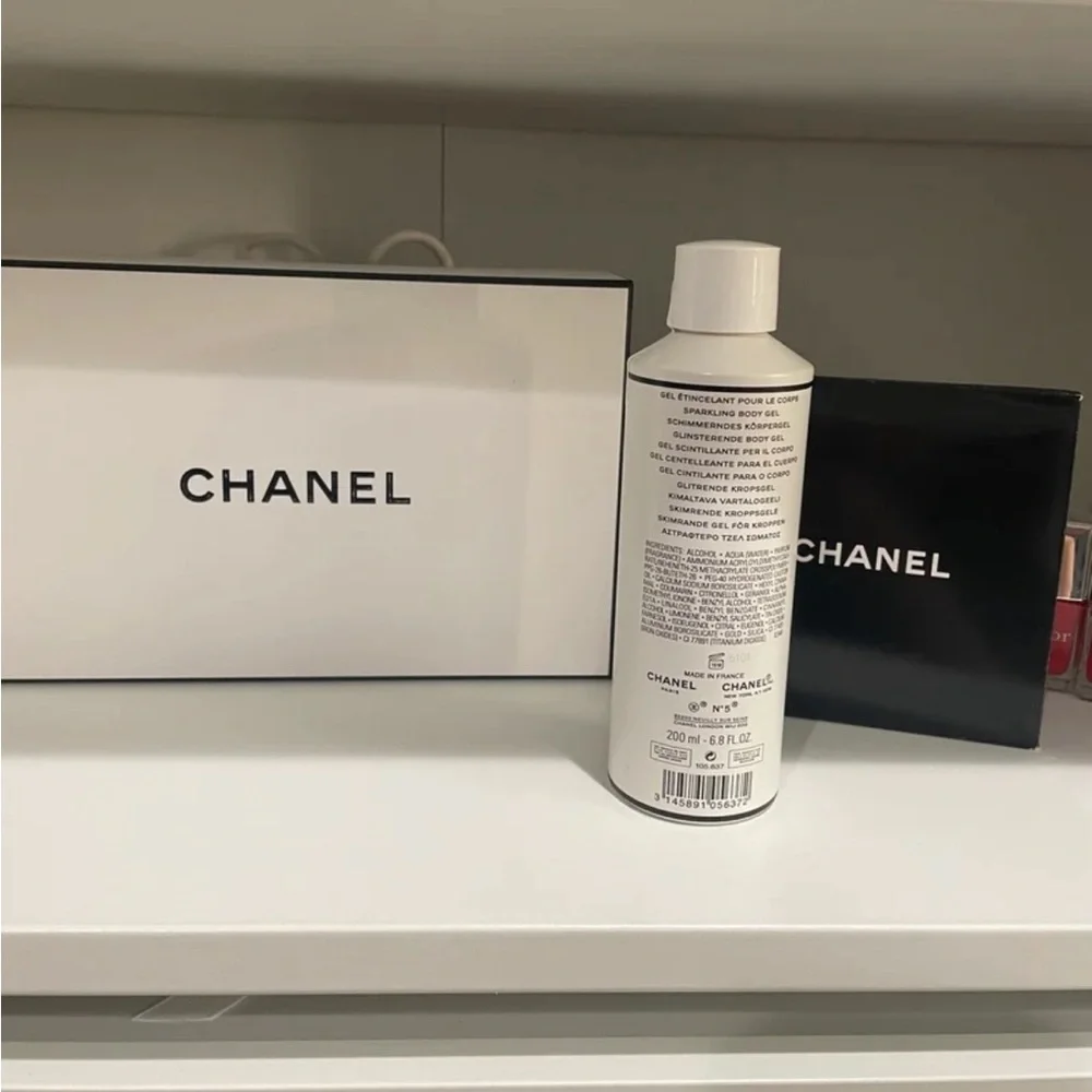 New CHANEL No 5 Factory the sparkling body gel LIMITED EDITION